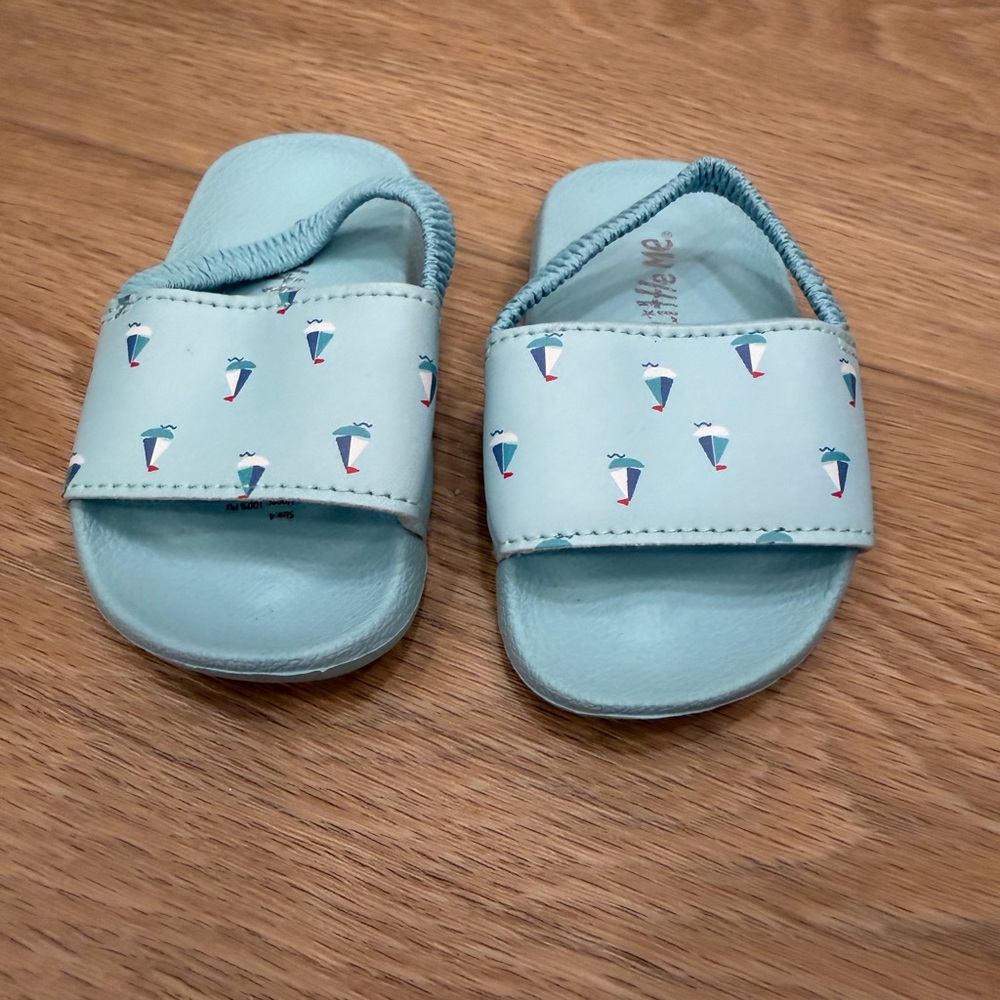 Kids' Aqua Slide Sandals with Fun Print